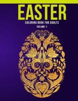 Easter Coloring Book For Adults (Volume-1)