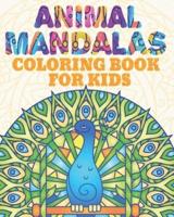 Animal Mandala Coloring Book for Kids
