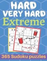 Hard Very Hard Extreme 365 Sudoku Puzzle