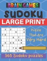 Brain Games Sudoku Large Print Puzzle That Are Very Hard 356 Sudoku Puzzle