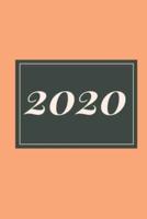 2020 Monthly Planner - 6" X 9", Matte