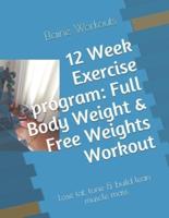 12 Week Exercise Program