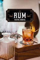 Rum Alcohol Distillery Tasting Sampling Costing Journal Notebook Diary Log Book - Decanter & Glass