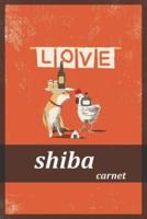Love Shiba Carnet