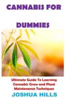 Cannabis for Dummies