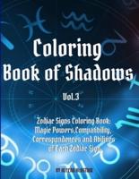 Coloring Book of Shadows - Zodiac Signs Coloring Book