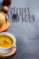 Recipes Blank Book