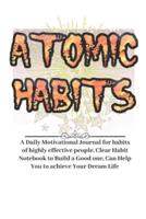 Atomic Habits Notebook Birthday Gifts