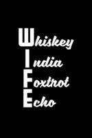 Whiskey India Foxtrot Echo