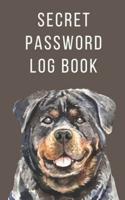 Secret Password Log Book