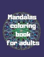 Mandalas Coloring Book For Adults