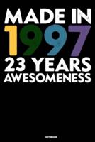 Made in 1997 - 23 Years of Awesomeness