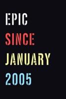Epic Since January 2005 Journal