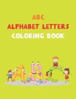 Abc Alphabet Letters Coloring Book