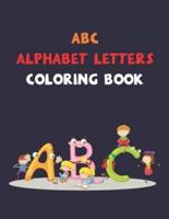 Abc Alphabet Letters Coloring Book