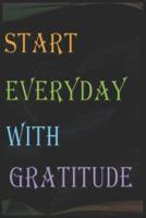 Start Everyday With Gratitude