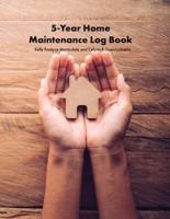 5-Year Home Maintenance Log Book