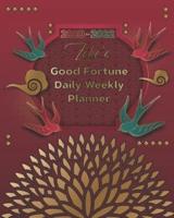 2020-2022 Zeke's Good Fortune Daily Weekly Planner