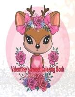 Valentine's Sweet Coloring Book