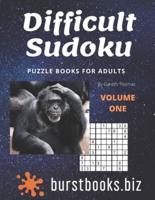 Difficult Sudoku Puzzle Books for Adults