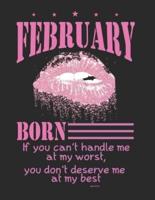 February Born Weekly Planner