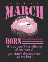 March Born Weekly Planner