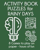 Activity Book Puzzles for Rainy Days