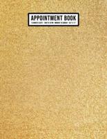 Gold Appointment Book