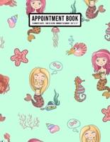 Mermaid Appointment Book