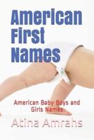 American First Names: American Baby Boys and Girls Names
