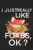 I Just Really Like Foxes Ok