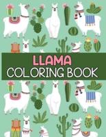 LLama Coloring Book