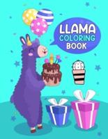 LLama Coloring Book
