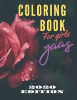 YAAS Coloring Book For Girls
