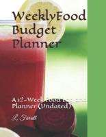 Weekly Food Budget Planner