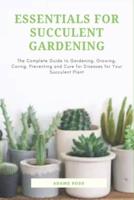 Essentials for Succulent Gardening