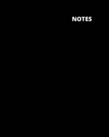 Blank Notepad in Black