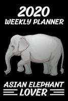 2020 Weekly Planner Asian Elephant Lover
