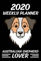 2020 Weekly Planner Australian Shepherd Lover