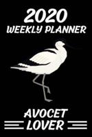 2020 Weekly Planner Avocet Lover
