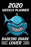 2020 Weekly Planner Basking Shark Lover