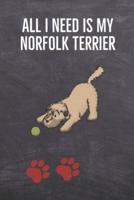 All I Need Is My Norfolk Terrier