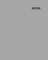 Blank Notepad in Grey