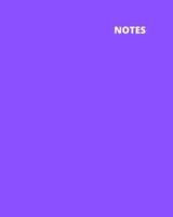 Blank Notepad in Purple