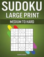 Sudoku Large Print Medium to Hard