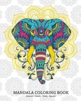 Mandala Coloring Book Animals - Insects - Fruits - Aquatic