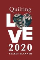 Quilting Love - 2020 Yearly Planner