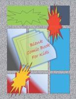 Blank Comic Book-Comic Sketch Book