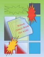 Blank Comic Book-Comic Sketch Book