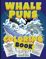 Whale Puns Coloring Book